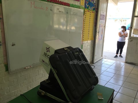 La urna electrónica implementada por el INE.