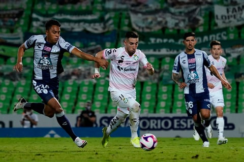 Santos Laguna desaprovecha la localía y empata ante los Tuzos de Pachuca