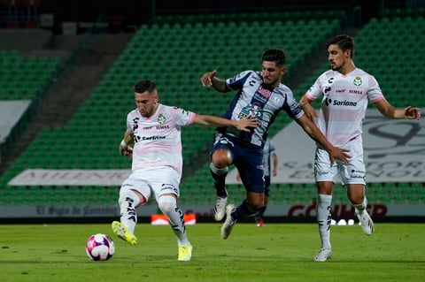 Santos Laguna desaprovecha la localía y empata ante los Tuzos de Pachuca