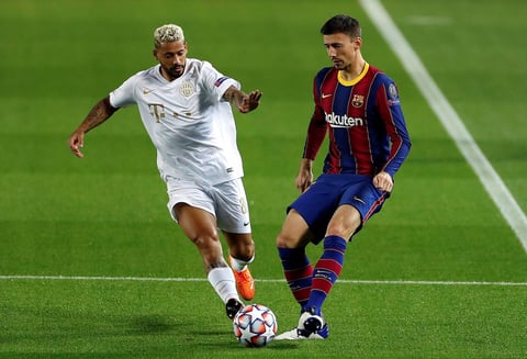 Leo Messi, Ansu Fati, Coutinho, Pedri y Dembélé marcaron su primer tanto en fase de grupos 