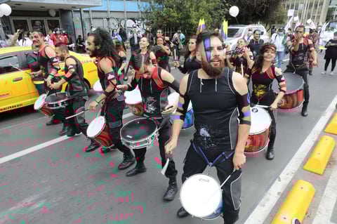 Sindicatos y movimientos sociales colombianos llevan a cabo una jornada nacional de protesta