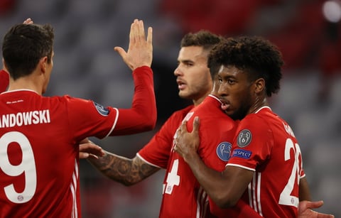 Bayern Múnich golea al Atlético de Madrid en el inicio de la Champions League