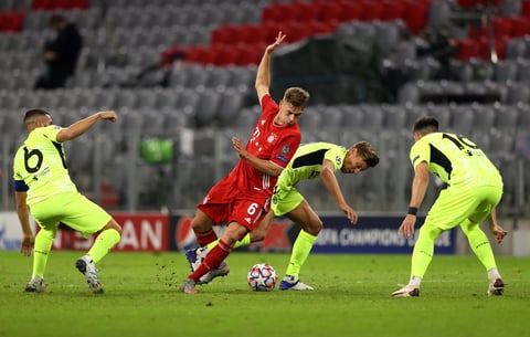 Bayern Múnich golea al Atlético de Madrid en el inicio de la Champions League