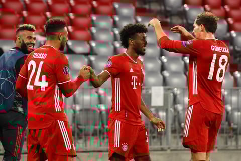 Bayern Múnich golea al Atlético de Madrid en el inicio de la Champions League