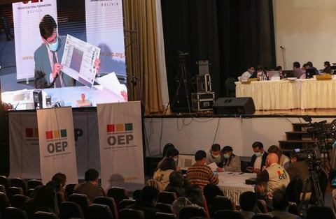 Espera Bolivia cómputo final para confirmar regreso del MAS al poder