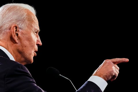 El último debate previo a las elecciones presidenciales de EUA entre Donald Trump y Joe Biden