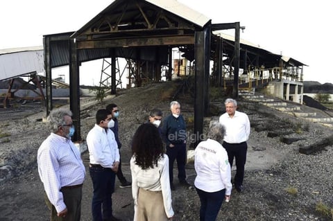Encabeza AMLO inicio de trabajos de rescate de restos de mineros de Pasta de Conchos