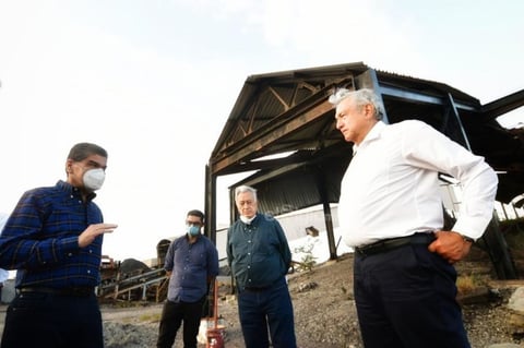Encabeza AMLO inicio de trabajos de rescate de restos de mineros de Pasta de Conchos
