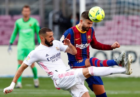 Con un marcador 1-3 los de Zidane aplastan al Barcelona 