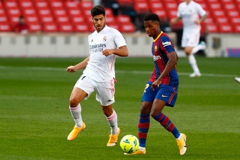 Con un marcador 1-3 los de Zidane aplastan al Barcelona 