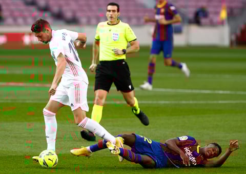 Con un marcador 1-3 los de Zidane aplastan al Barcelona 