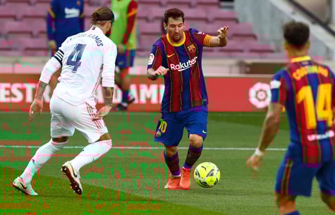 Con un marcador 1-3 los de Zidane aplastan al Barcelona 