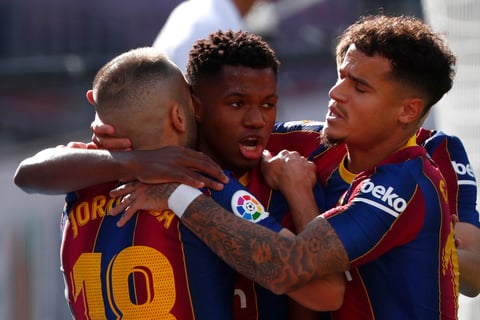 Con un marcador 1-3 los de Zidane aplastan al Barcelona 