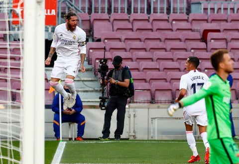 Con un marcador 1-3 los de Zidane aplastan al Barcelona 
