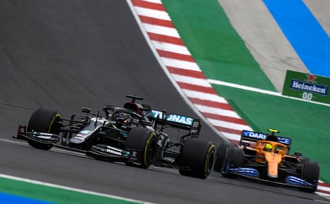 Hamilton se lleva el Gran Premio de Portugal y supera en triunfos a Schumacher