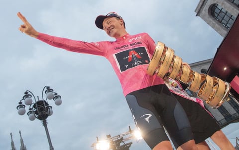 Tao Geoghegan Hart se corona campeón del Giro de Italia