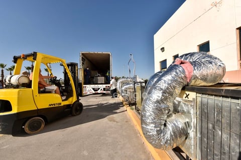 Llega Hospital Móvil de Acuña para pacientes COVID a Torreón