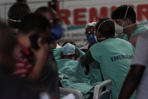 Doscientos pacientes son evacuados por incendio en hospital de Brasil