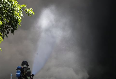 Doscientos pacientes son evacuados por incendio en hospital de Brasil