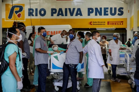 Doscientos pacientes son evacuados por incendio en hospital de Brasil
