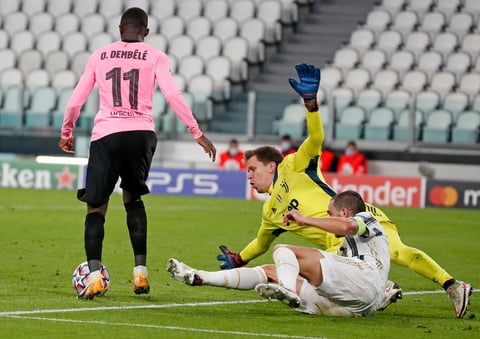 El delantero anotó en tiempo agregado sobre el final del partido en Italia 