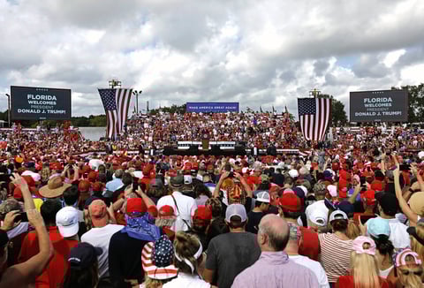 En recta final, apuesta Donald Trump por votos en Florida