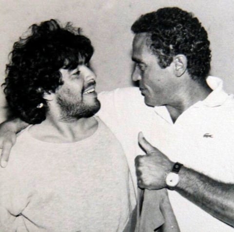 En 1984 fue transferido al Napoli, un club del sur italiano que jamás había ganado nada importante. Liderado por Maradona fue campeón de Italia en 1987 y 1990 y de la Copa de la UEFA en 1989, entre otros logros.