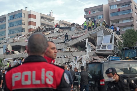 Importantes daños materiales dejó un sismo registrado en Grecia y Turquía
