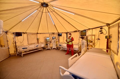 Hospital móvil para atención COVID en Torreón arranca operaciones este fin de semana
