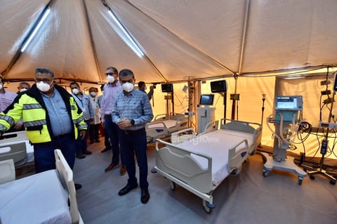 Hospital móvil para atención COVID en Torreón arranca operaciones este fin de semana