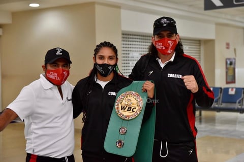 Yulihan ‘Cobrita’ Luna regresa a La Laguna con el titulo Gallo del Consejo Mundial de Boxeo que le arrebató la ‘Barby’ Juárez