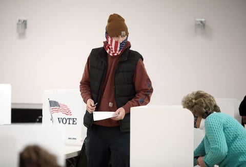 Ya abrieron los primeros colegios electorales en una jornada histórica donde se decidirá entre Donald Trump o Joe Biden