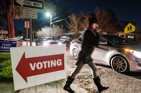 Imágenes de la histórica jornada electoral en Estados Unidos