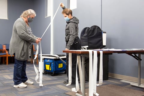 Imágenes de la histórica jornada electoral en Estados Unidos