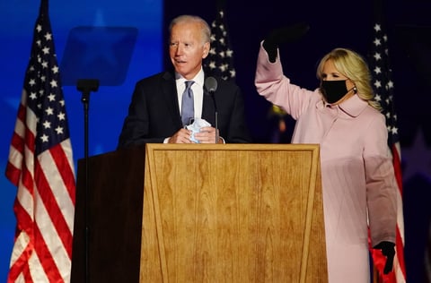 Imágenes de la histórica jornada electoral en Estados Unidos