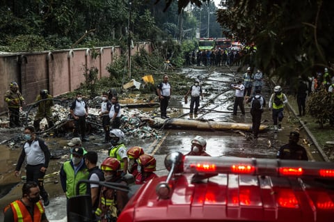 Se estrella avioneta con ayuda humanitaria en Guatemala