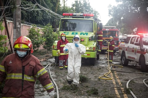 Se estrella avioneta con ayuda humanitaria en Guatemala