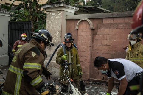 Se estrella avioneta con ayuda humanitaria en Guatemala