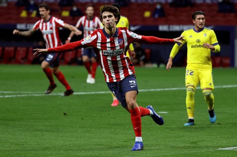 El jugador portugués el es traspaso más caro de la historia del Atlético de Madrid 