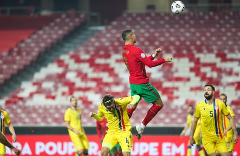 La selección portuguesa se enfrentó a Andorra