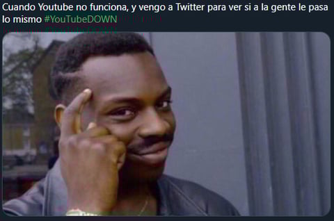 Los memes se hacen presentes tras las fallas en YouTube