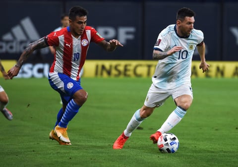 Argentina divide puntos con Paraguay en la eliminatorias de Conmebol