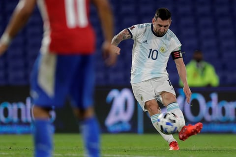 Argentina divide puntos con Paraguay en la eliminatorias de Conmebol