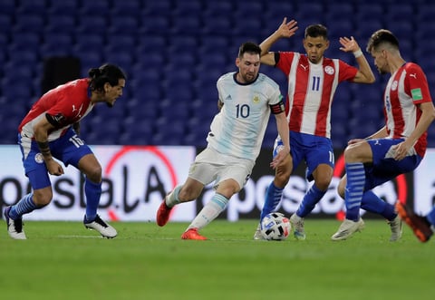 Argentina divide puntos con Paraguay en la eliminatorias de Conmebol