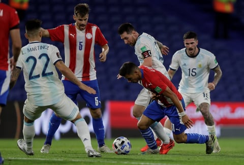 Argentina divide puntos con Paraguay en la eliminatorias de Conmebol