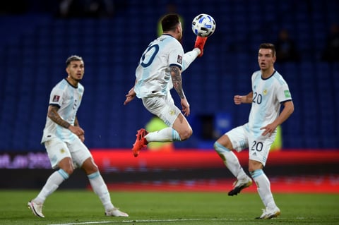 Argentina divide puntos con Paraguay en la eliminatorias de Conmebol