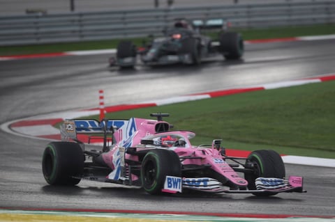 'Checo' Pérez queda en segundo en Gran Premio de Turquía