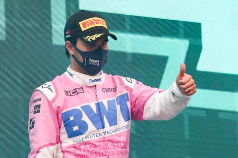 'Checo' Pérez queda en segundo en Gran Premio de Turquía
