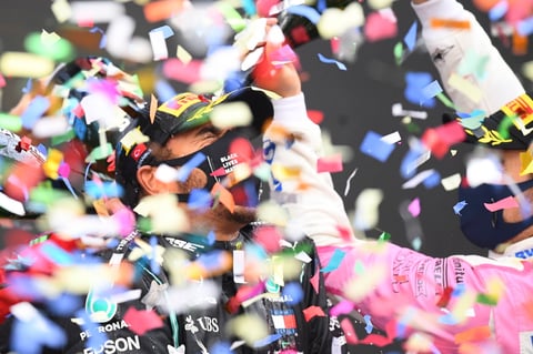 'Checo' Pérez queda en segundo en Gran Premio de Turquía
