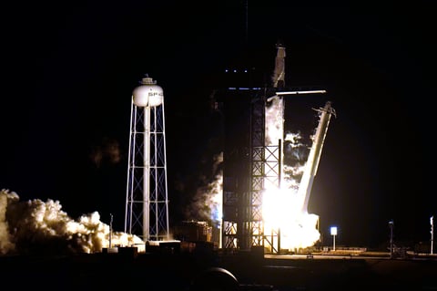 Así se vivió el lanzamiento del Crew-1 de la NASA y SpaceX